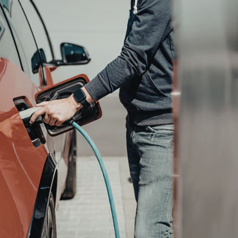 Borne de recharge pour véhicule électrique — MDS Parc